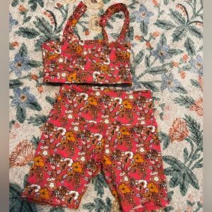 Sincerely Jules by Bandier Biker Shorts and Bra set